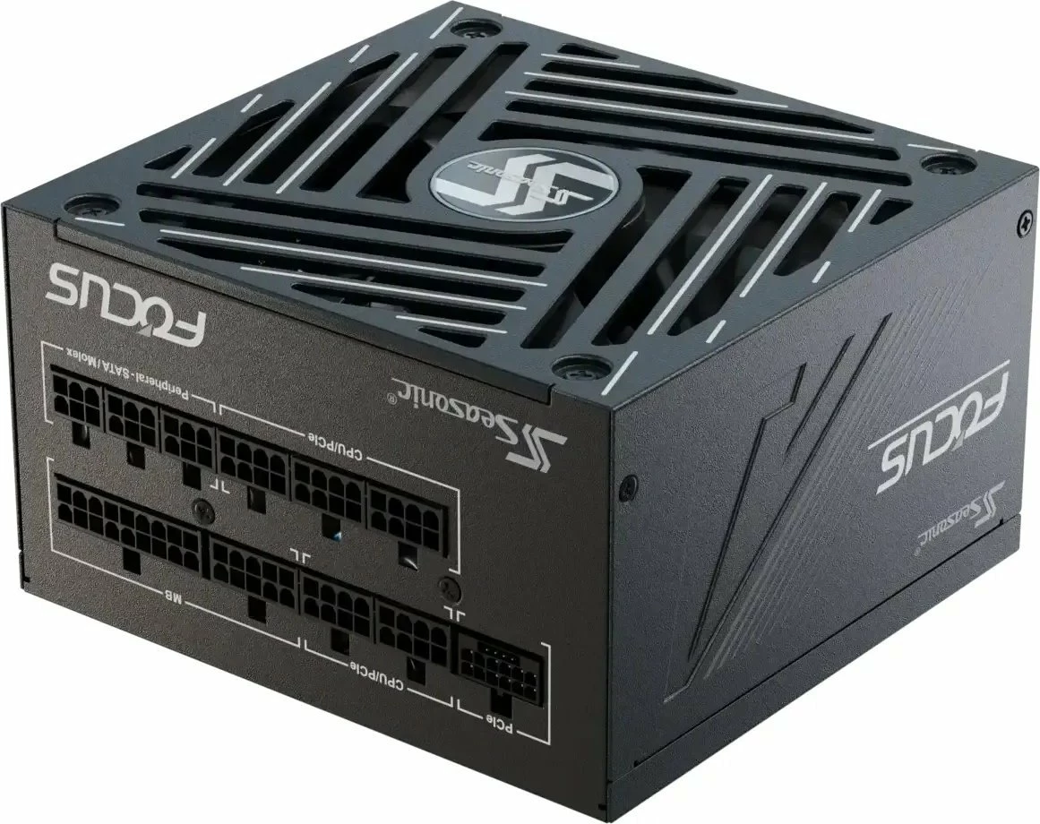 Furnizues energjie SeaSonic Focus GX ATX 3 850W 80 Plus Gold fully modular (FOCUS-GX-850-V4), zi
