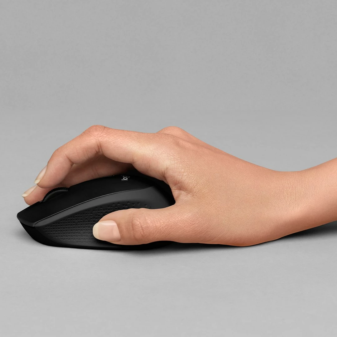 Mouse Logitech B330 Silent Plus - Wireless, 2.4GHz, Black