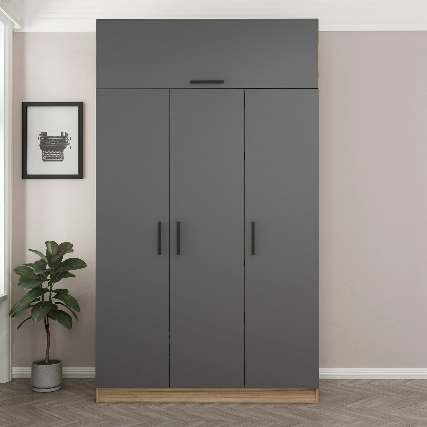 Dollap Hanah Home Minar 235, anthracite-dore