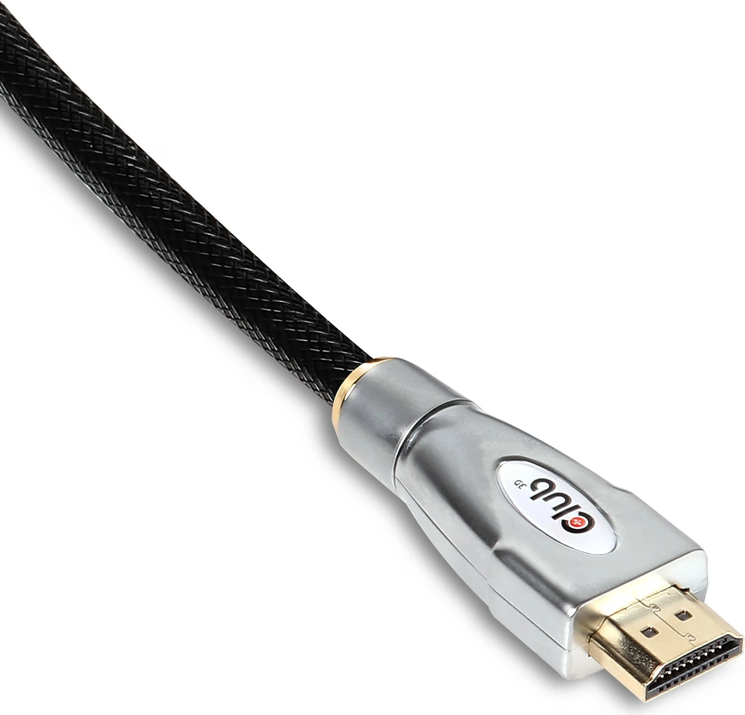 Kabllo HDMI Club3D 2.0, 3 metra, 4K60Hz, e zezë