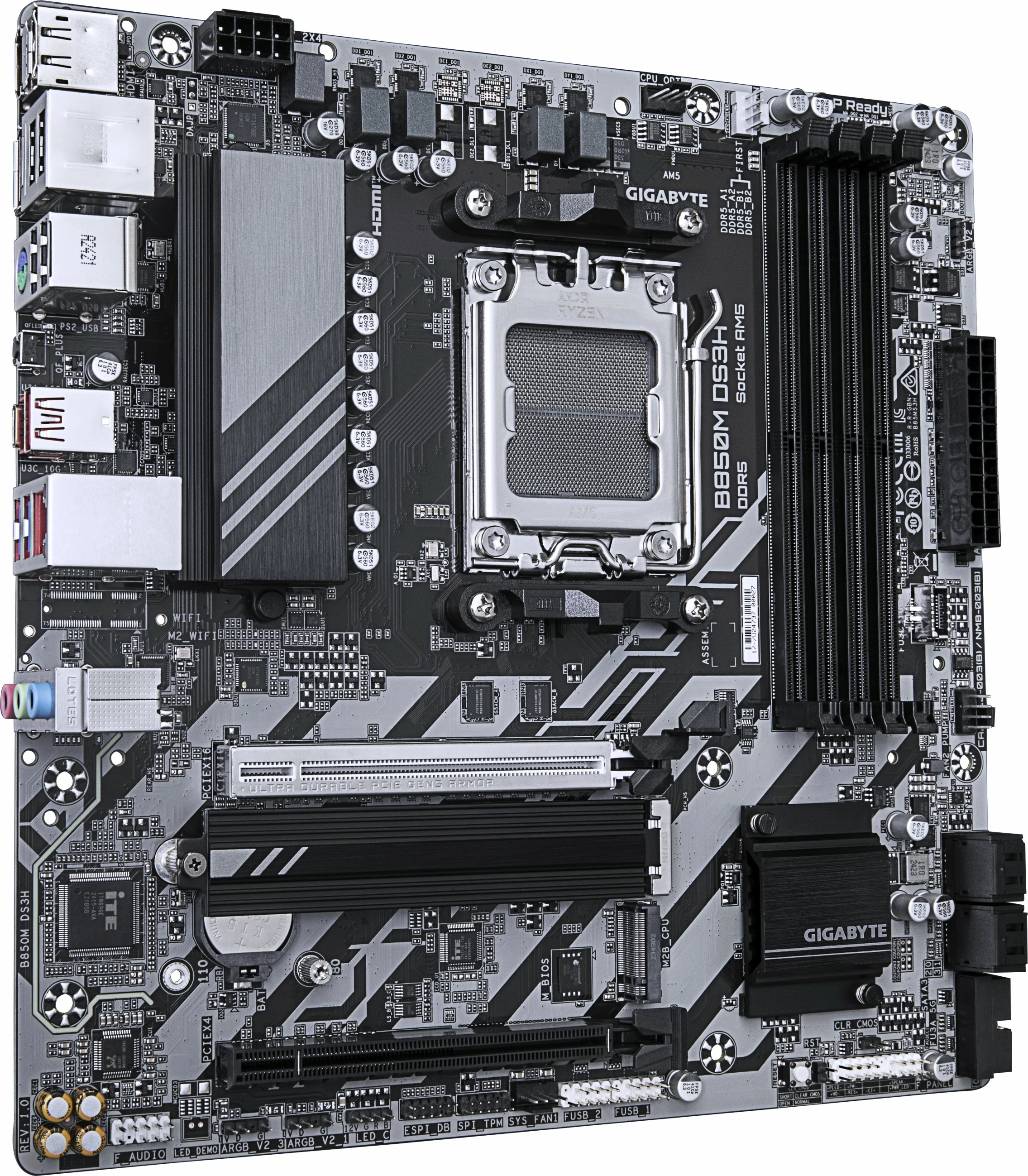 Pllakë amë Gigabyte B850M DS3H, AM5