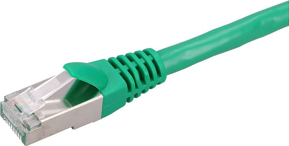 Kabllo rrjeti LAN Extralink Cat6 FTP 2m, RJ45, 1 Gbps, e gjelbër