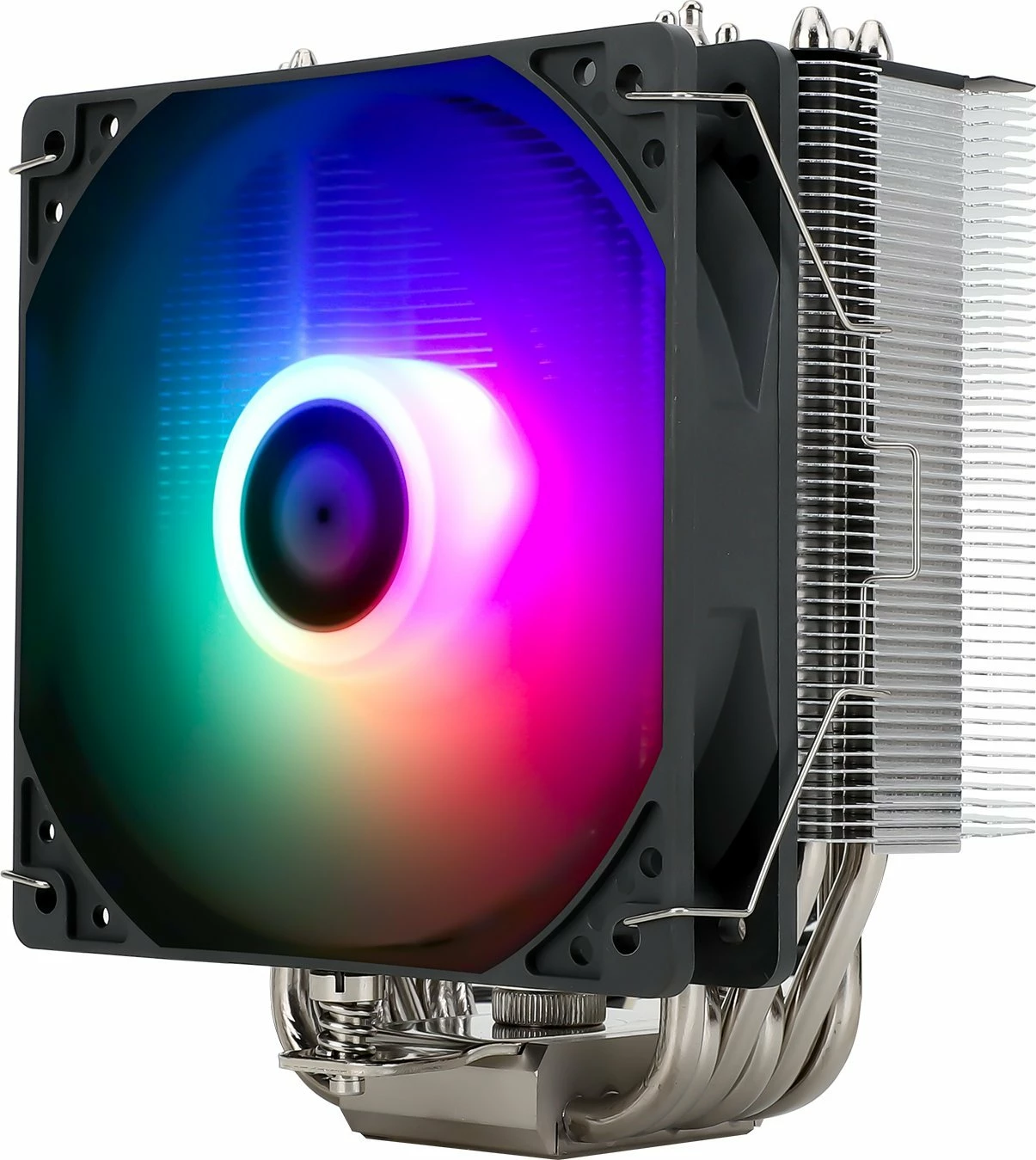 Ftohës CPU Thermalright Burst Assassin 120 ARGB, 120mm, 6 heatpipe, PWM, LGA 1150/1151/1155/1156/1200/1700/1851, AM4/AM5, argjend/zezë