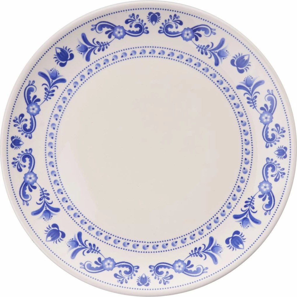 Set pjatash shërbimi (6 copë), Hermia Concept, ngjyrë kaltër Serv Ring