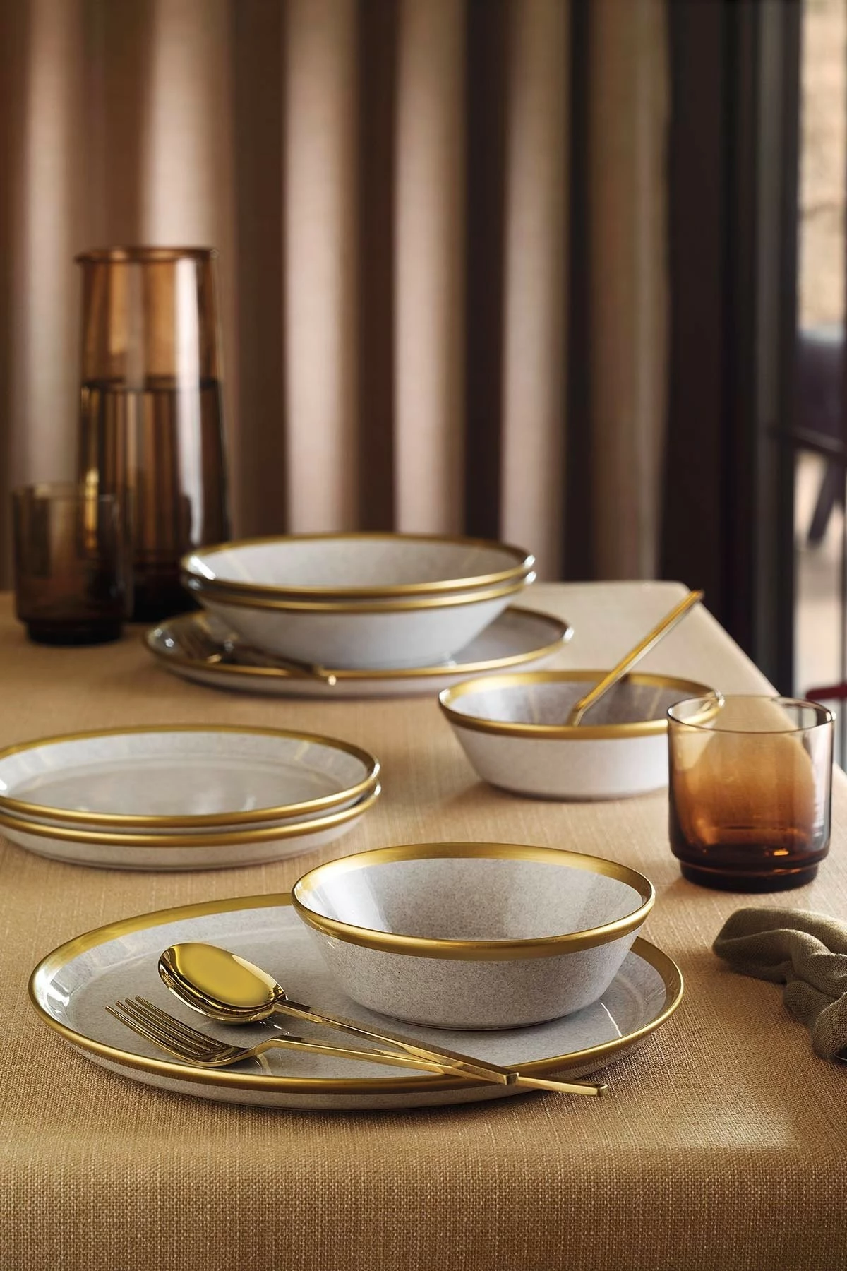 Set enësh për drekë (16 copë), Hermia, FRZ16YS856A14520