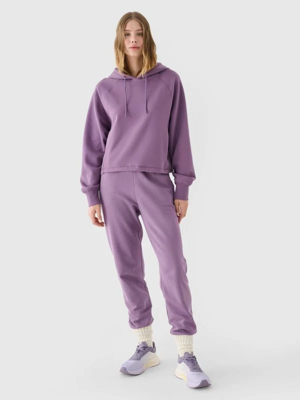 Pantallona sportive për femra 4F, gri