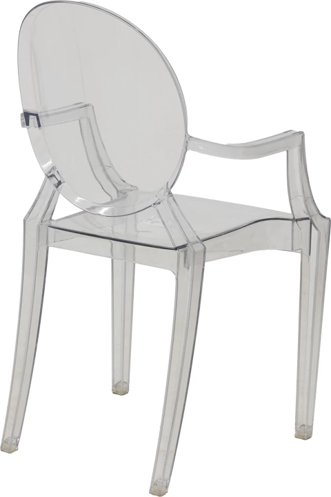 Karrige Narova, PC transparente, 43x48x92cm, set prej 4 copësh