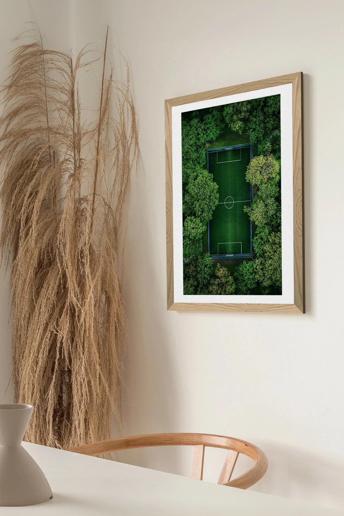 Pikturë dekorative për mur, Wallity, Tekhammdf50, shumëngjyrëshe, 33x48cm