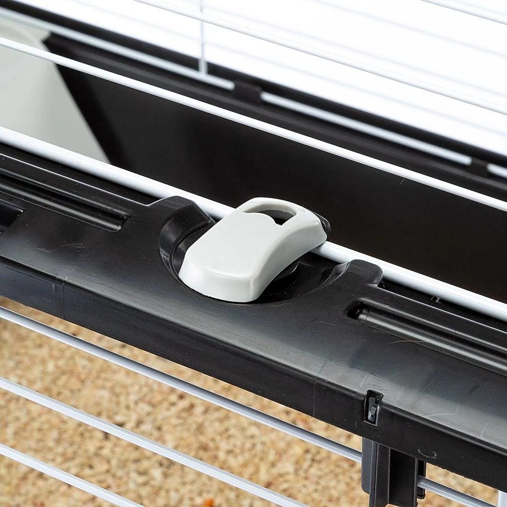 Kafaz FERPLAST Casita 120 për lepur ose kavie, 1190x580x580mm, i bardhë