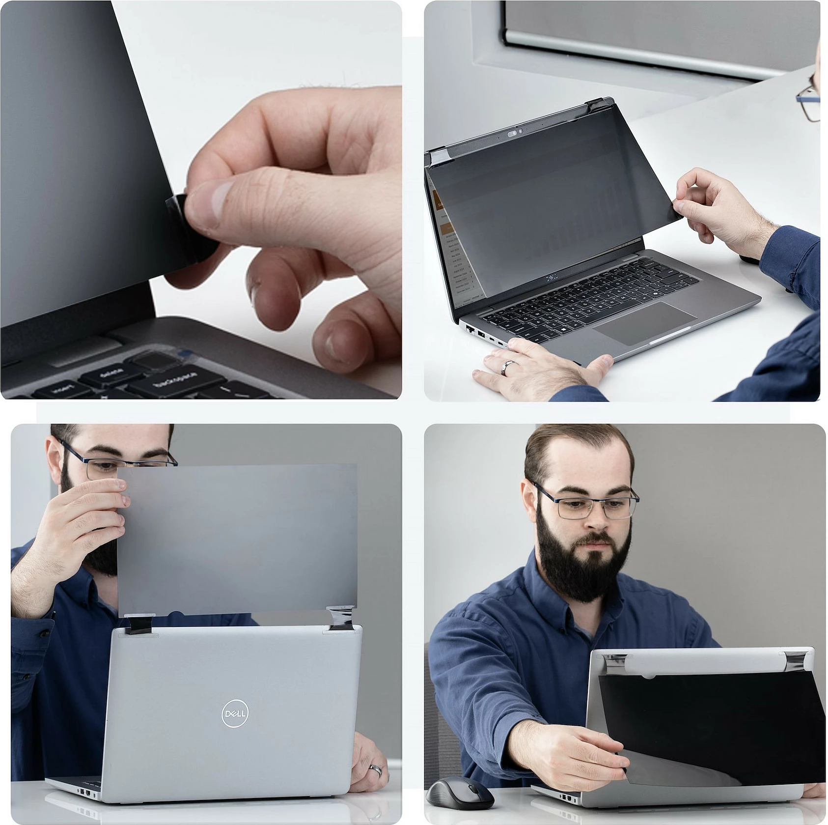 Filtri privatësie për ekran laptopi StarTech 13.3" 16:10, anti-glare, redukton dritën e kaltër, transparent