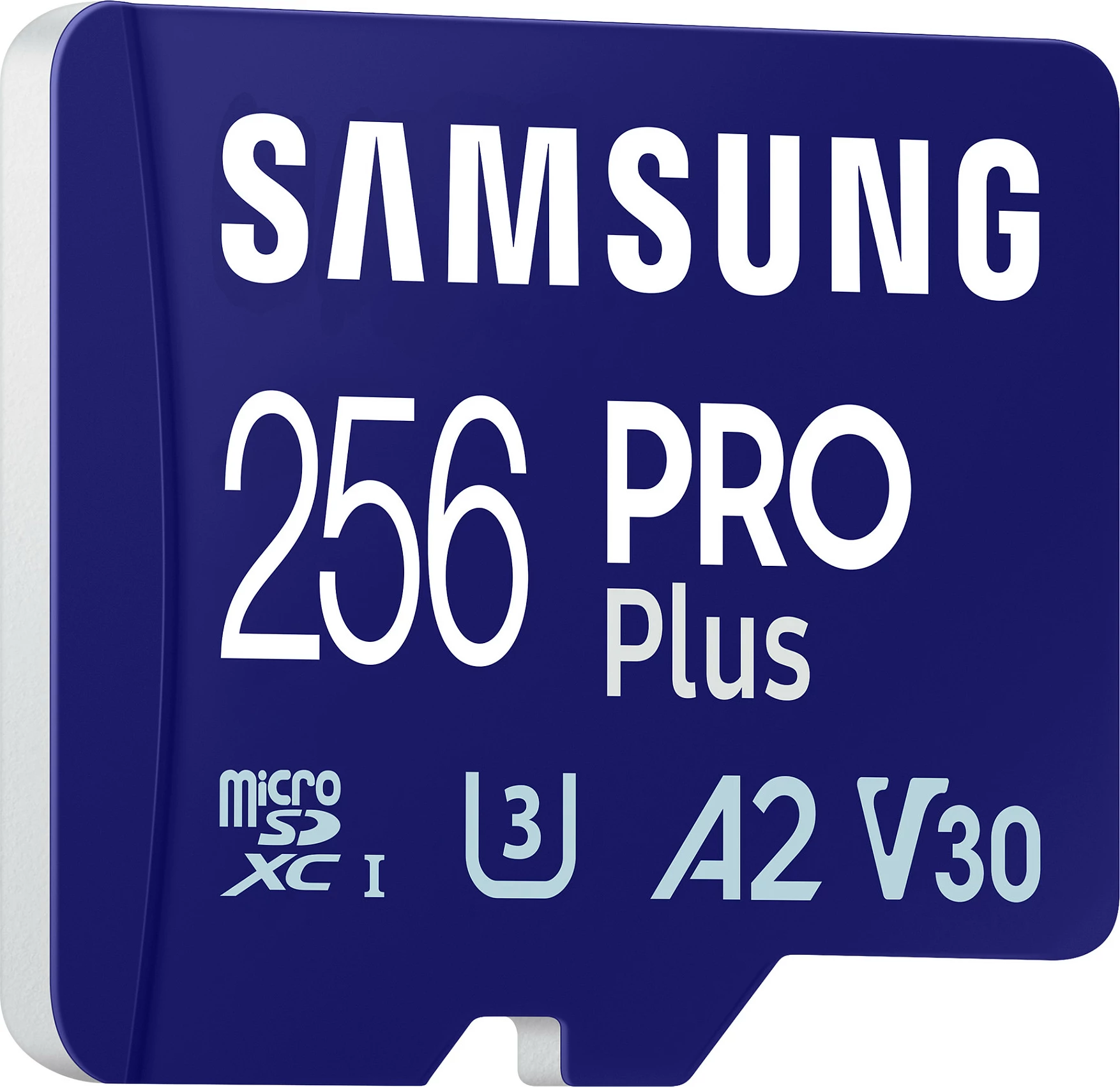 Kartelë MicroSD Samsung PRO Plus MB-MD256SA/EU, 256 GB, Klasë 3, UHS-I, 180 MB/s, 130 MB/s, Blu