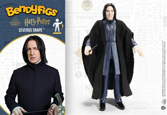 Figurinë e përkulshme Noble Collection Bendyfigs Harry Potter Severus Snape 18 cm