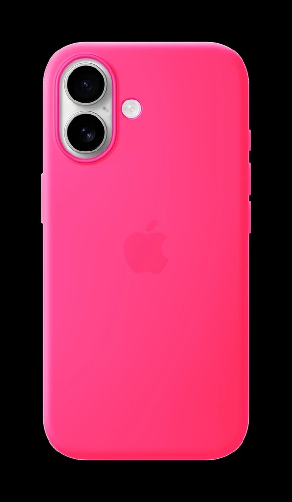 Apple iPhone 17 Silicone Case with MagSafe Bright Guava (SEASONAL)