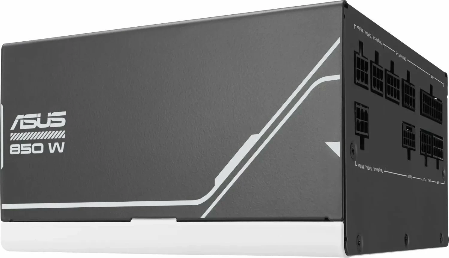 Furnizues rryme Asus Prime Gold 850W ATX 3.1 80 Plus Gold fully modular (90YE00U0-B0NA00), bardhë/zi