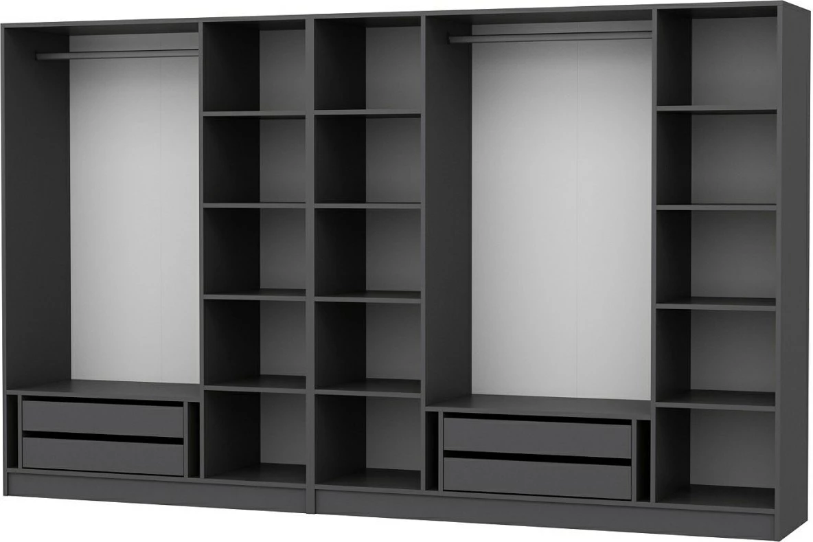 Dollap Skye Decor, ngjyrë antracit, 4942