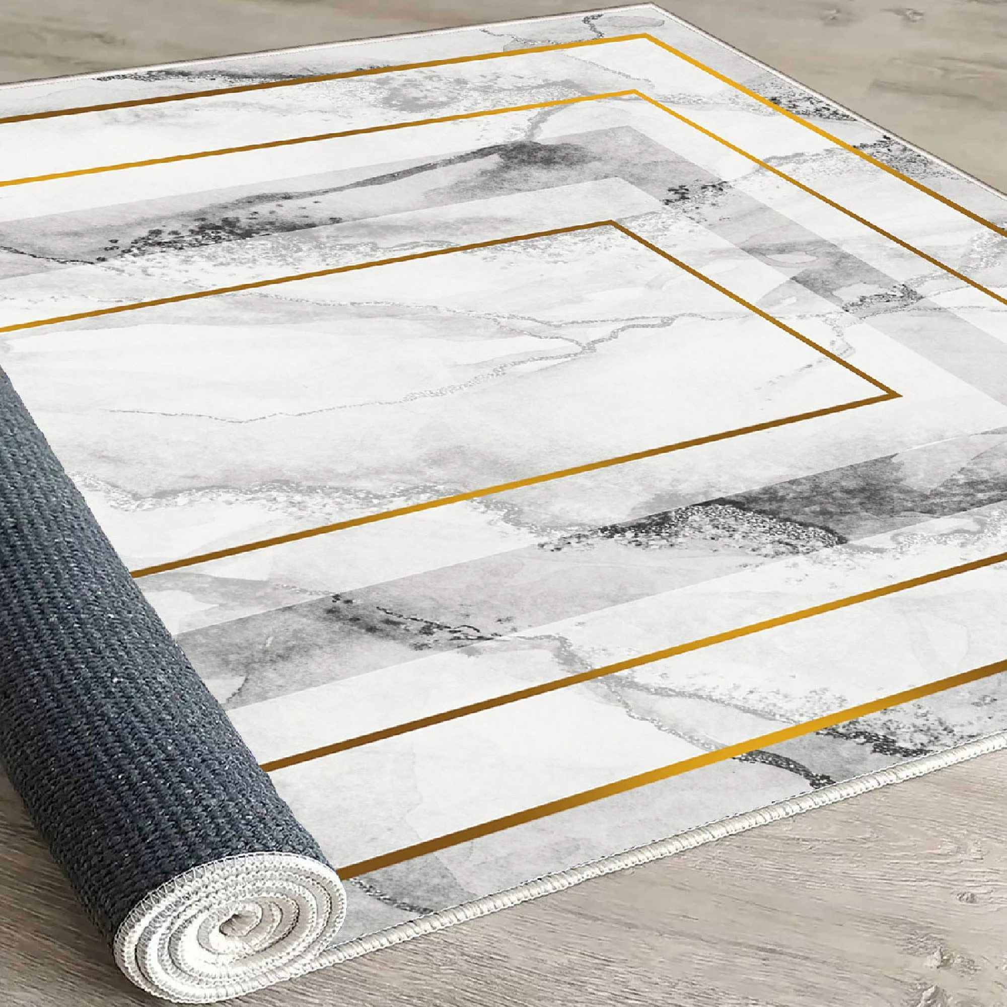 Qilim Velvet, shumëngjyrësh, 80x120cm, Conceptum Hypnose, Els2384