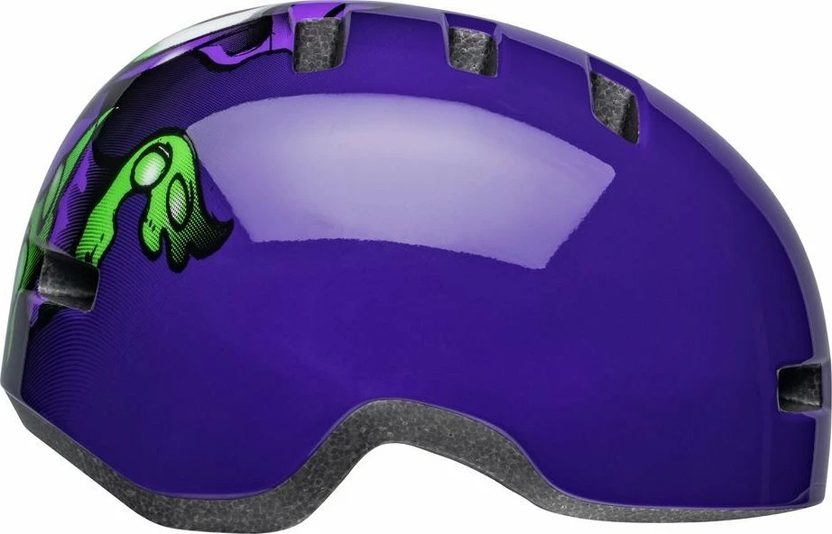 Helmetë biçiklete për fëmijë Bell Lil Ripper, S (48-55 cm), vjollcë