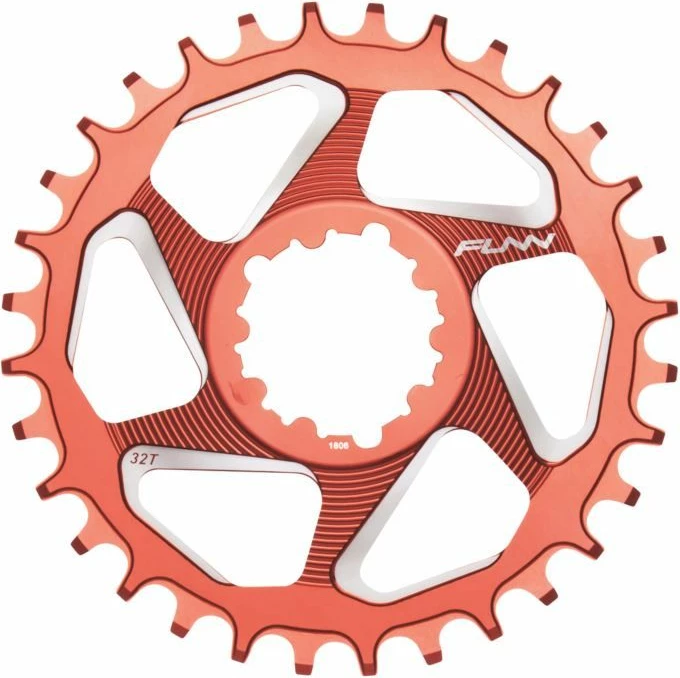 Zinxhir mekanik për biçikletë FUNN, i kuq