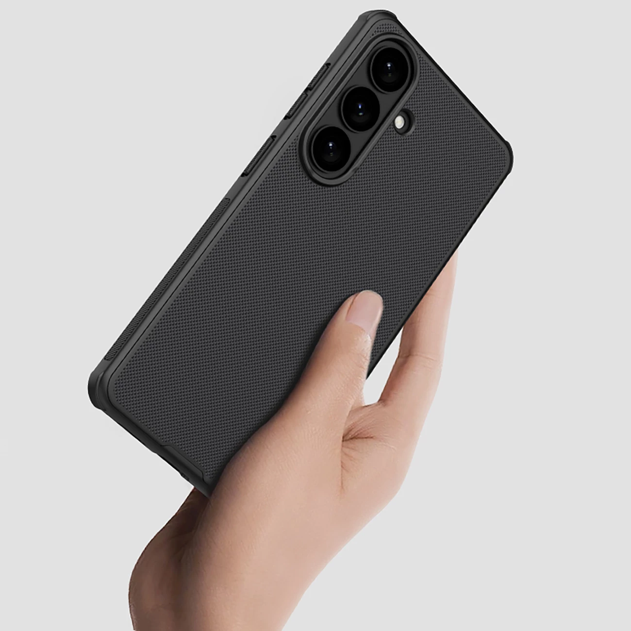 Mbështjellës Nillkin Super Frosted Shield Pro magnetik MagSafe për Samsung Galaxy S26, i zi