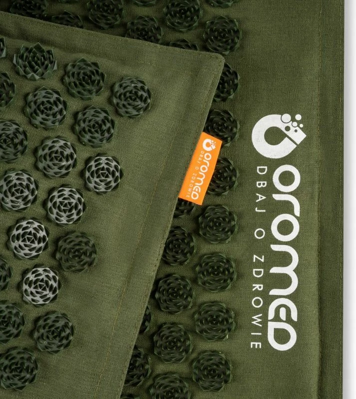 Tapet akupresure oromed, i gjelbër