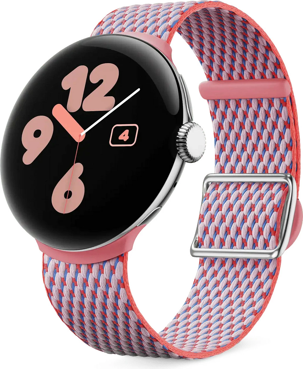 Rrip Smartwatch Google Pixel Watch 3 41mm Woven Band, Peony korale