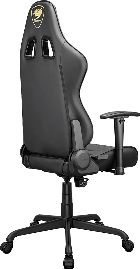 Karrige gaming COUGAR Armor Elite Royal, mbështetëse 2D, kënd 160°, max 120 kg, zezë/jeshile