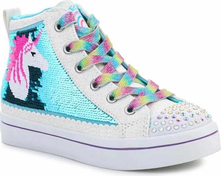 Atlete për vajza Skechers, me ngjyra