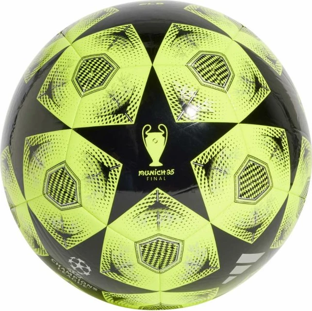 Top futbolli adidas, i zi dhe i verdhë