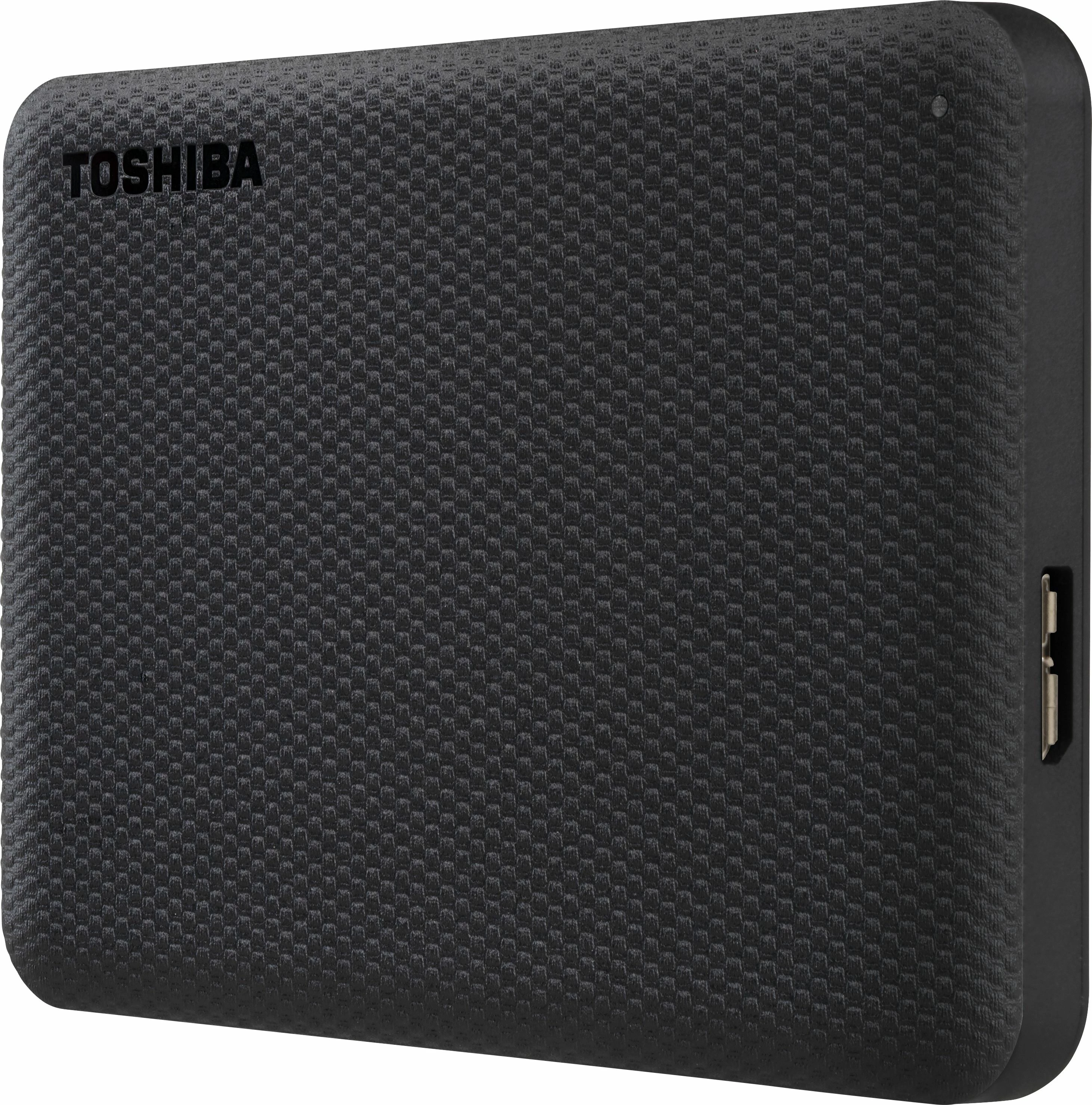 Hard disk i jashtëm Toshiba Canvio Advance 4TB HDTCA40EK3CA, i zi