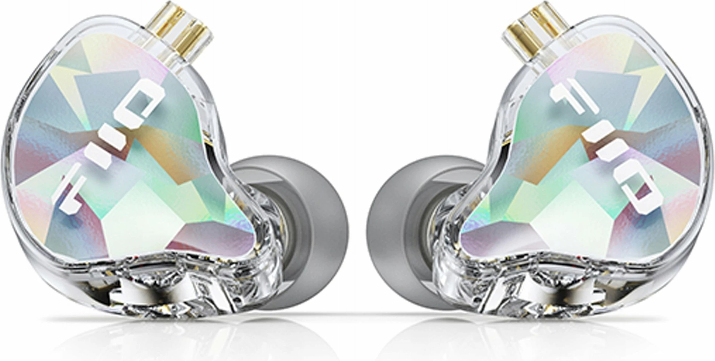 Kufje in-ear FiiO JD10, 3.5mm, me mikrofon, kabllo 2-pin 0.78mm e shkëputshme, transparente