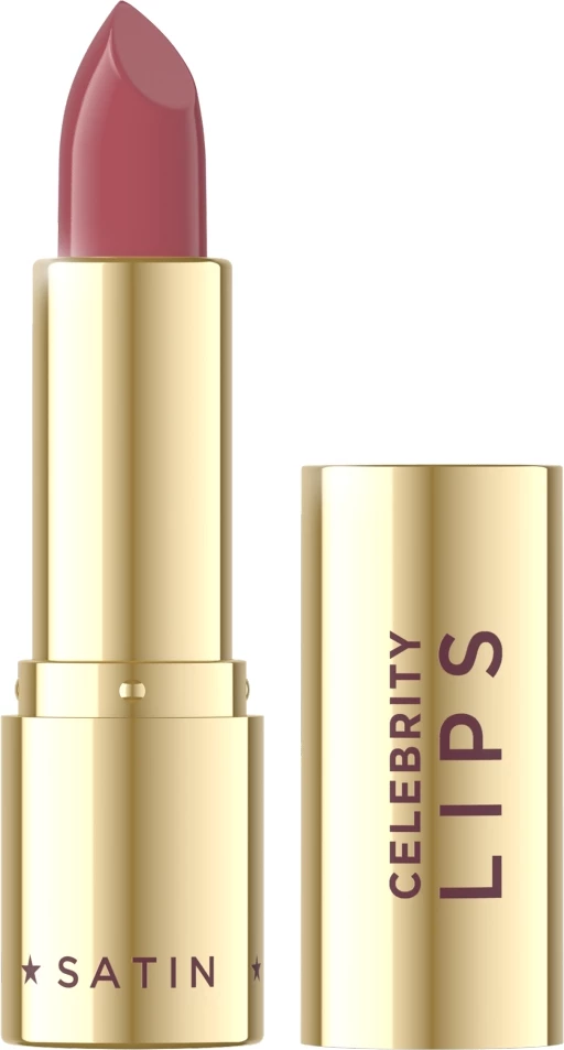 Buzëkuq për femra Eveline Cosmetics Celebrity Lips Satin Cream 478 Muse