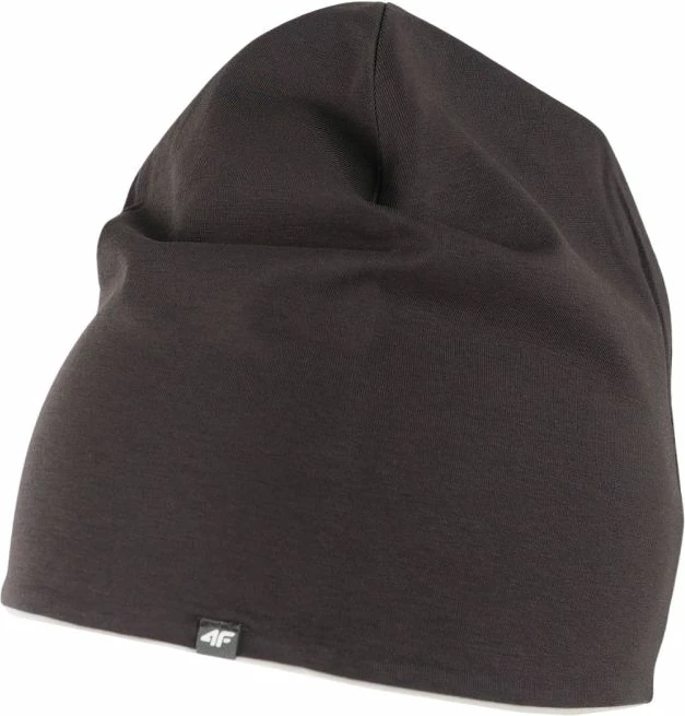 Kapelë fëmijësh 4F U0740, anthracite/light gray