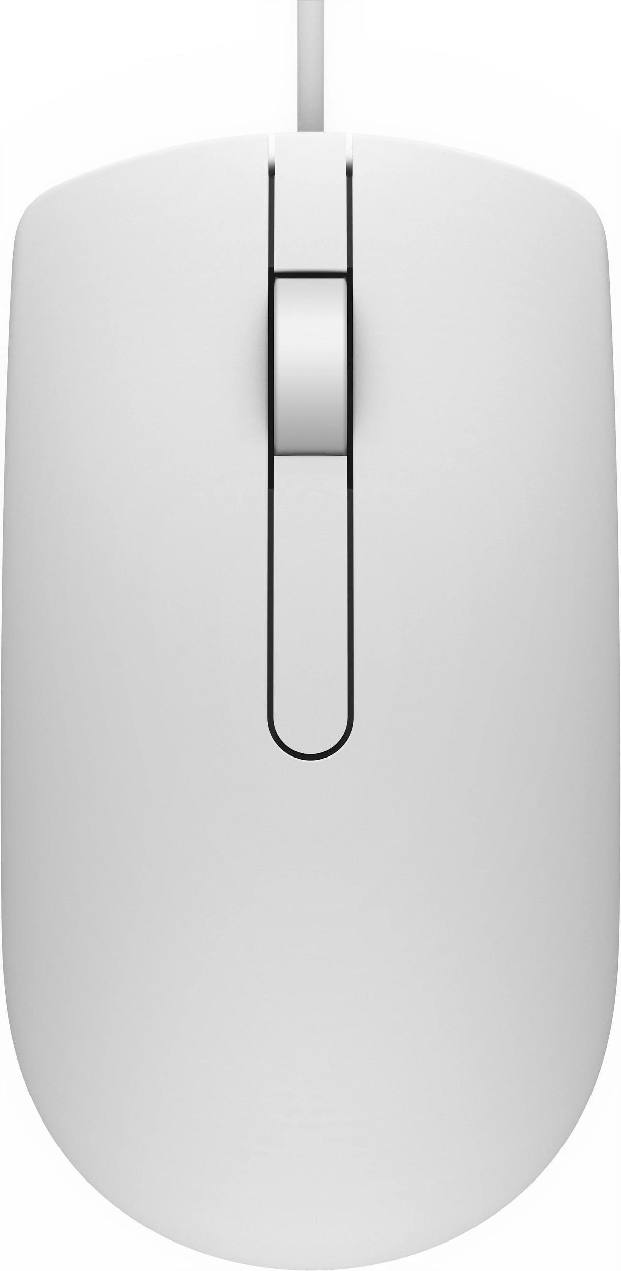 Maus me kabllo Dell MS116, USB-A, 1000 DPI, i bardhë