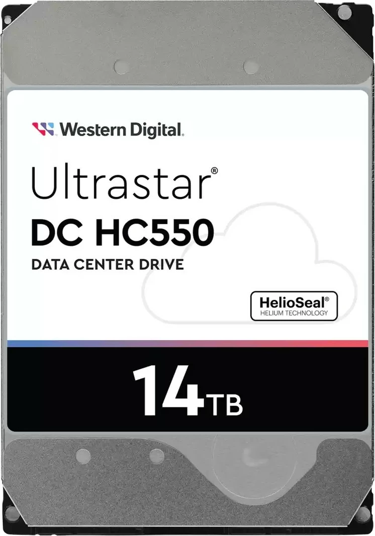 Hard disk Western Digital Ultrastar DC HC550, 14 TB, 7200 RPM, 512 MB, 3.5", Serial ATA III