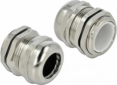 Glandë kablli DeLOCK PG19, bronz, IP68, për kabllo 1.5 cm, metalike