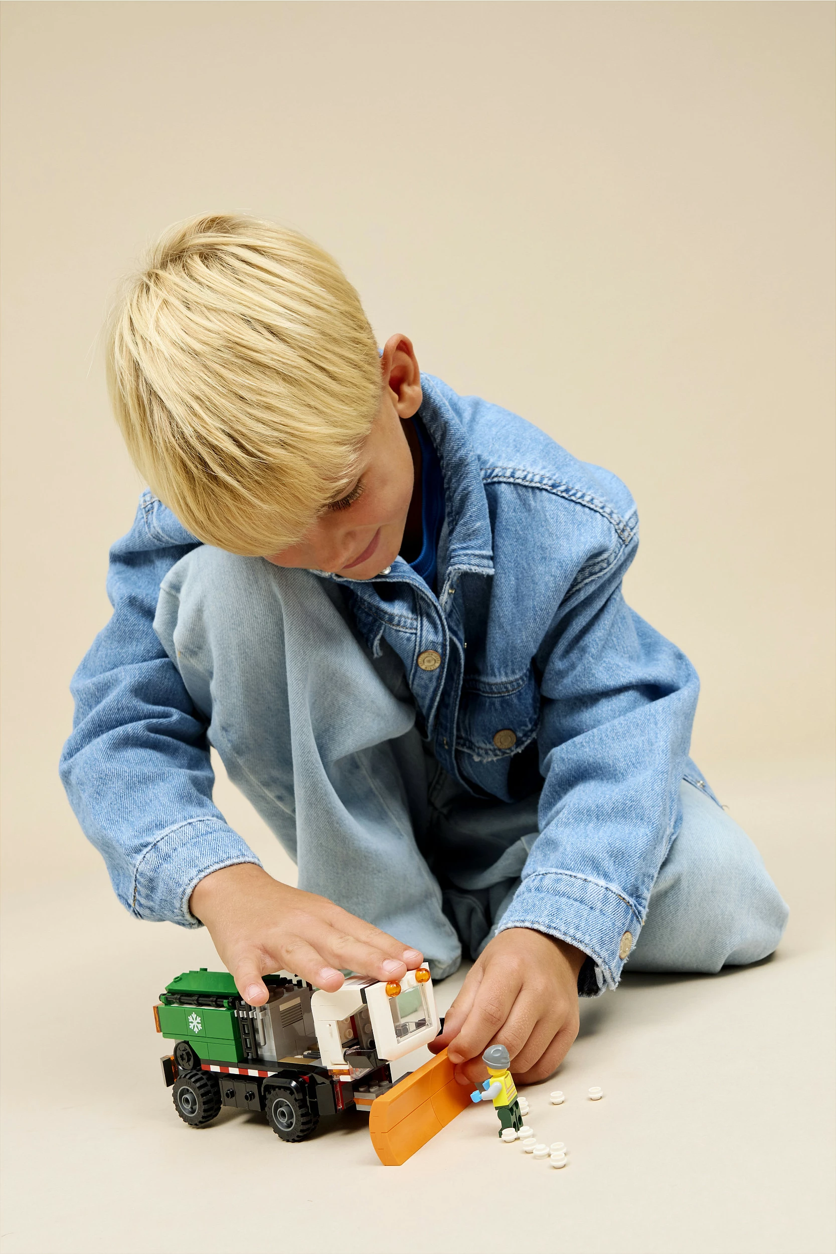 Set ndërtimi LEGO City Snowplough 60490, 263 copë, 6+, shumëngjyrësh