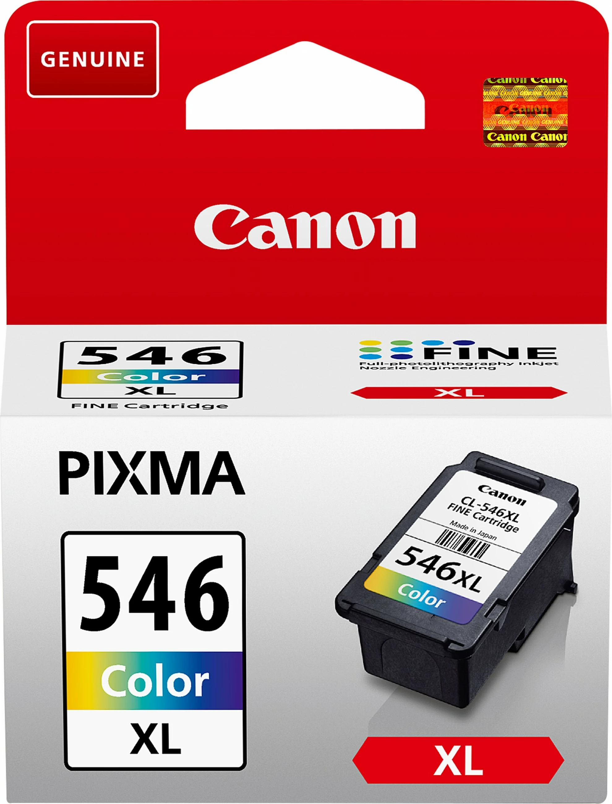 Kartrixh ngjyrash Canon CL-546XL, High Yield, Cyan, Magenta, Yellow