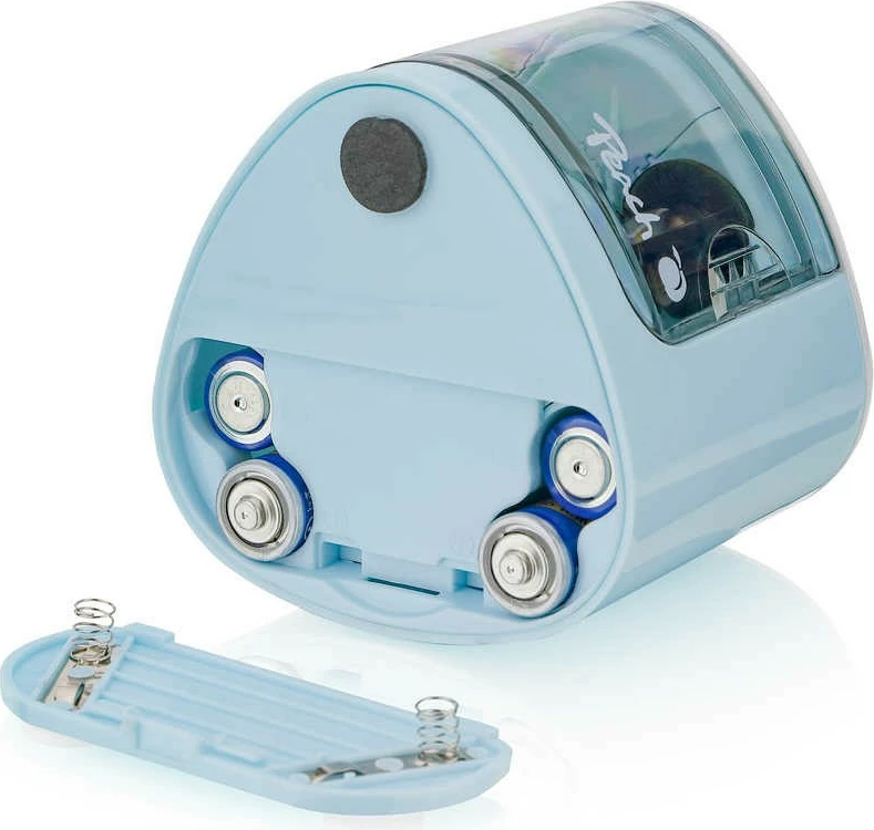 Mprehës elektrik Peach PO102, me bateri, kaltër/bardhë
