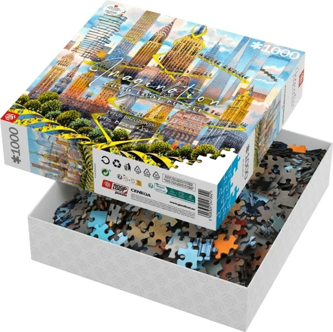 Puzzle Cenega Publishing Good Loot Imagination, Tytus Brzozowski, 1000 elemente, Multikolor