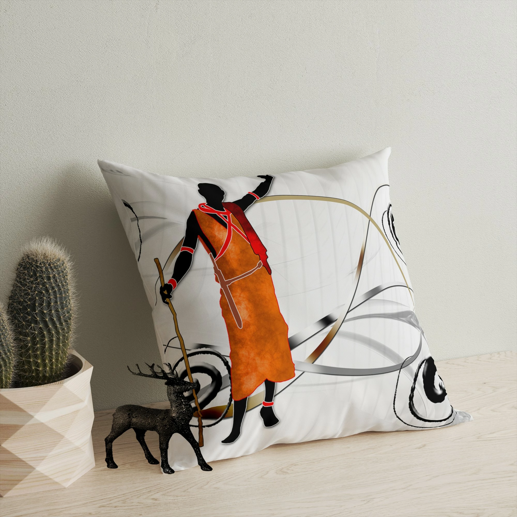 Jastëk Evila Originals, shumëngjyrësh, A11935, 43x43cm