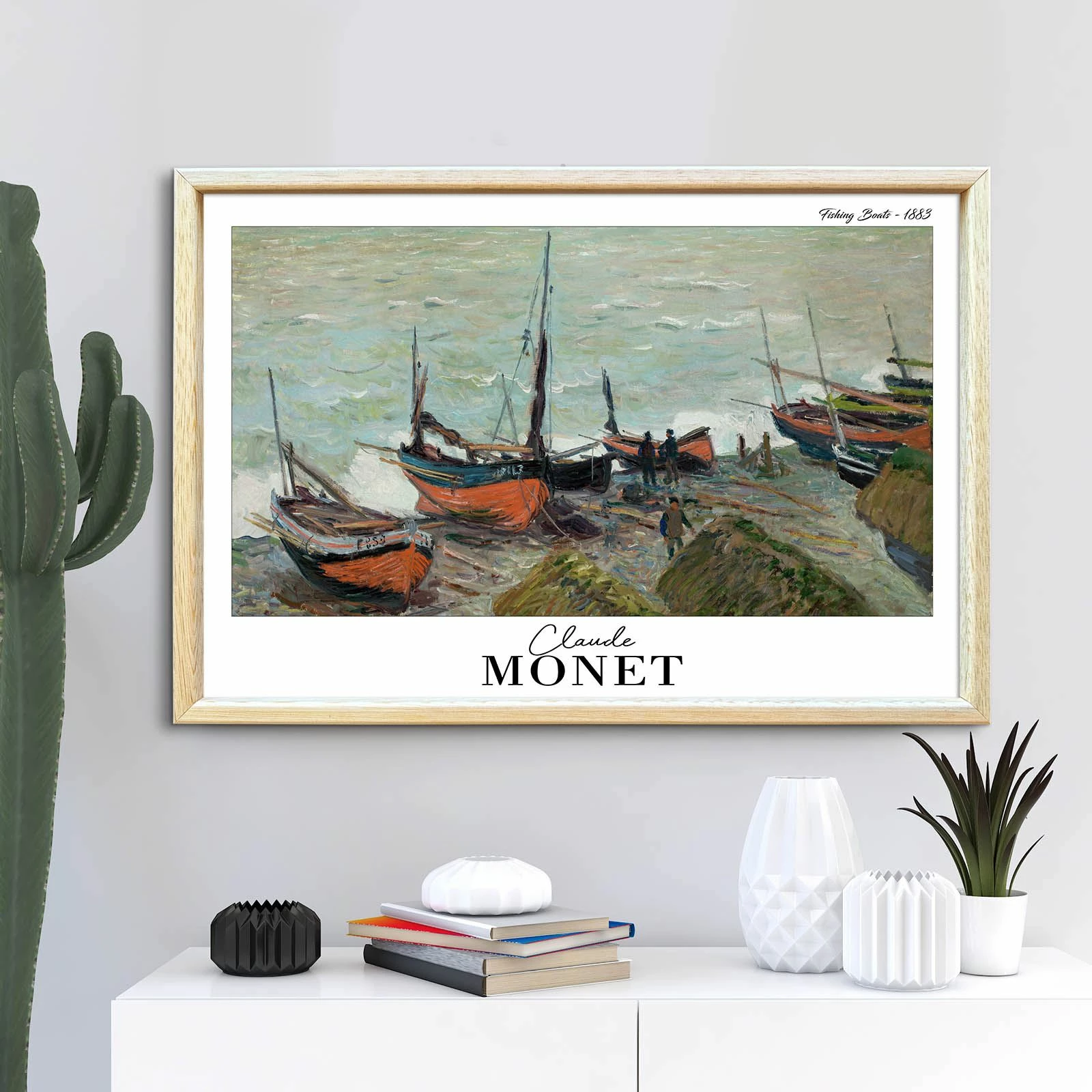 Pikturë dekorative me kornizë, Wallity, 4262AHSMONET-015