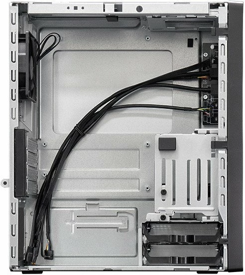 Kasë Chieftec BS-20B-OP mini tower uATX/Mini-ITX, pa PSU, USB-C, pa dritare, e zezë