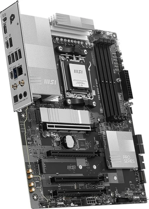 Pllakë amë MSI PRO B850-P WIFI, Socket AM5, ATX, E zezë