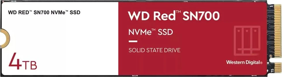 Hard disk SSD Western Digital Red,  M.2, 4000GB PCI, 3.0 NVMe