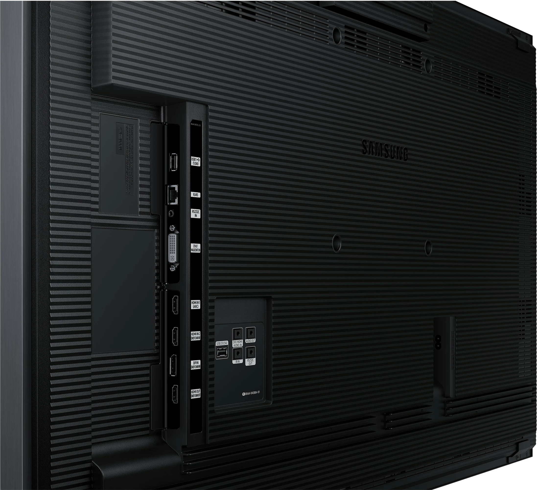 Panel digjital Samsung QM32R-T, 32", LCD, Full HD, Wi-Fi, e zezë