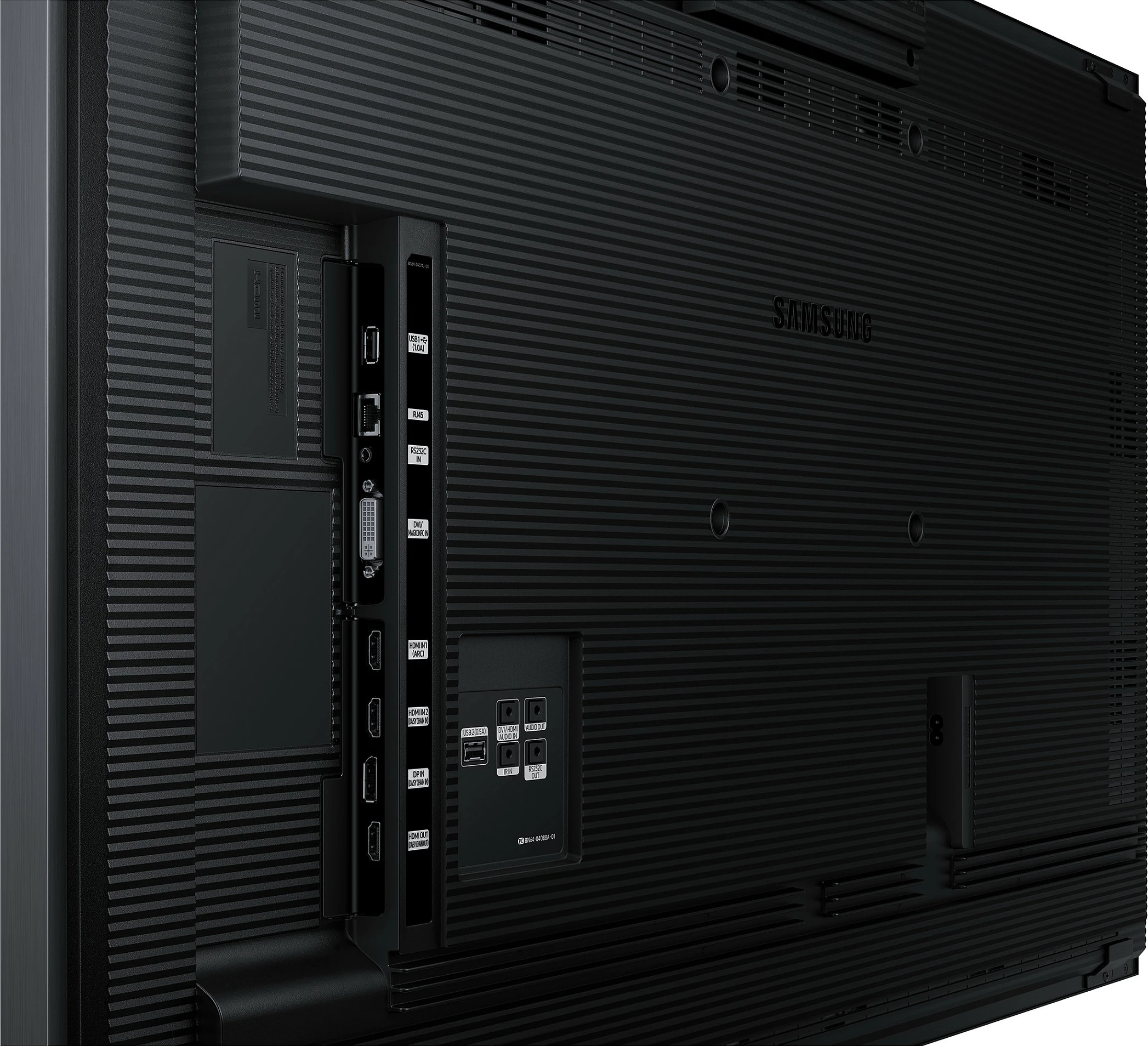 Panel digjital Samsung QM32R-T, 32", LCD, Full HD, Wi-Fi, e zezë