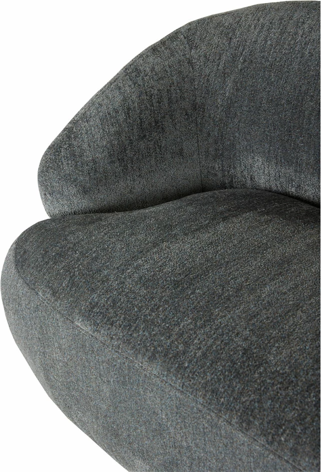 Divan Boomerang treshe, ngjyrë blu petrol-kafe, 193x80x72