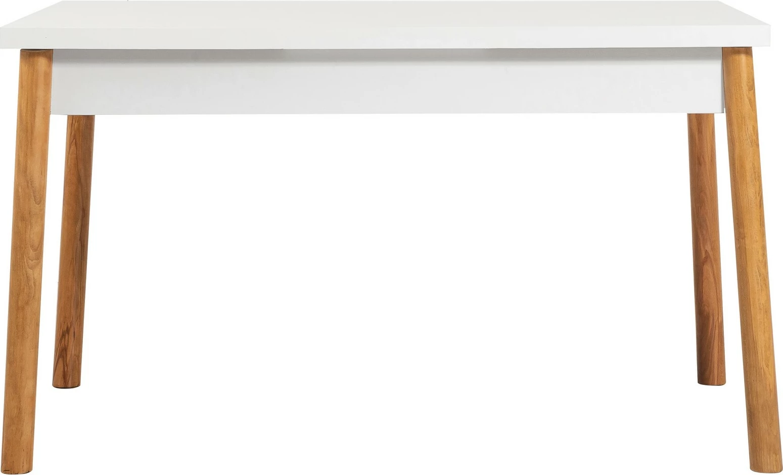 Tavolinë me karrige, set 5 pjesësh, Skye Decor, ngjyrë pishë Atlantike, e bardhë, e gjelbër