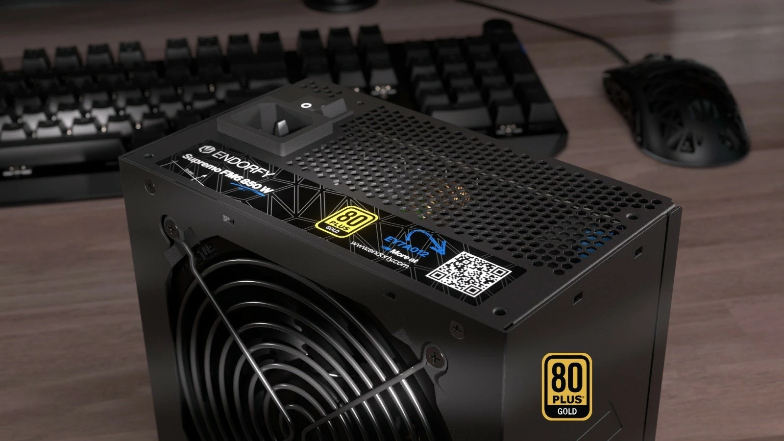 Kasë furnizimi Endorfy Supremo FM6 Gold 850W, modular, e zezë