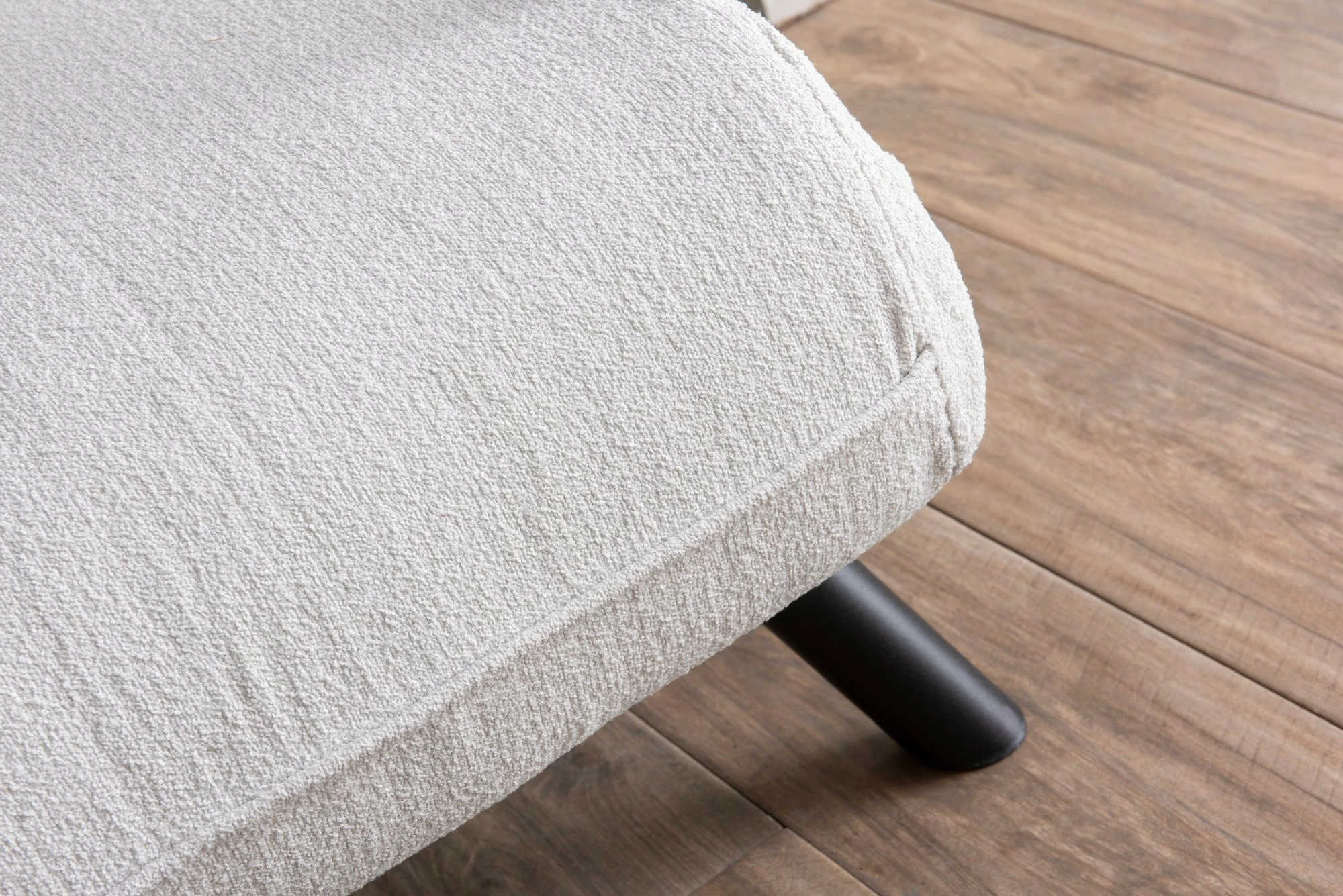 Krevat-karrige një vendës, Atelier del Sofa, Sando Single, teddy e bardhë